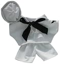 Navy Sailor Outfit fit Webkinz, Shining Star & 8"-10" Make Your Own Stuffed Animals