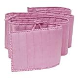 Tadpoles Basics Crib Bumper - Fuchsia