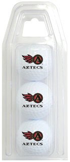 San Diego State Aztecs Of) Ncaa 15 Golf Ball Pack