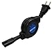 BESTEK Retractable Laptop AC Cable Standard Notebook Computer /Game Console /Entertainment /Printer /LCD TFT CRT Monitor /Audio Equipment & Amps / Cable Box and Many More Electronics that Required 2-Prong Power Cord.BTT01C 02C (3 prong cord)