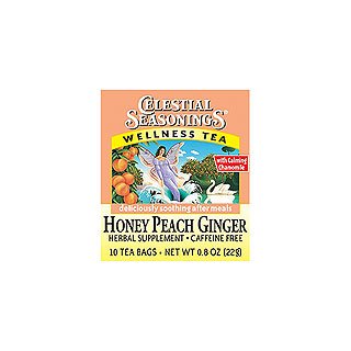 Celestial Seasonings Celestial Honey Peach Ginger Box Of 10 10