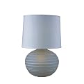 Ridge Horizon Table Lamp- White