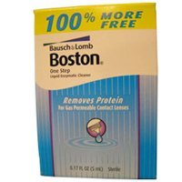 Boston One Step Liquid Enzymatic Cleaner .17 fl oz (5 ml)