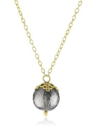 GURHAN "Lace" Two-Tone Ball Pendant Necklace, 18"