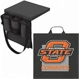 Oklahoma State Cowboys Versatile 14 x 14 x 1.5 Seat Cushion / Tote (Set of 2)