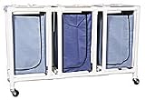 [Itm] With Mesh Bags, Echo Line [Acsry To]: HAMPER,TRIPLE,3-42 GAL CAP. ECONOMY T... see description