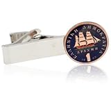 Greece Ship Coin Tie clip-CLC-TC005