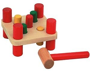 Childrens Toyshop  Toys : Toy Box - Hammer & Peg
