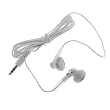 White 3.5mm Stereo Headset Earbud for Apple iPod Touch 1G 2G, Classic, Shuffle 3rd Generation, Nano 4th Generation, Nano 3rd Generation, Nano 2nd Generation, Shuffle 2nd Generation, Video, Nano 1st Generation, Photo, U2, Mini, Sandisk Sansa e200, e280,e280R