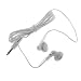 White 3.5mm Stereo Headset Earbud for Apple iPod Touch 1G 2G, Classic, Shuffle 3rd Generation, Nano 4th Generation, Nano 3rd Generation, Nano 2nd Generation, Shuffle 2nd Generation, Video, Nano 1st Generation, Photo, U2, Mini, Sandisk Sansa e200, e280,e280R