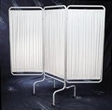 Panel Screen - Casters & Crutch Tips - 3 panel