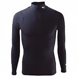 プーマ コンプレッションモックシャツ L/S ブラック