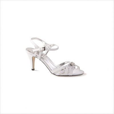 Women's Danielle Sandal in Silver