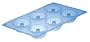Le Creuset Cook N Bake 6-Cup Mini Savarin, Blue Mist Silicone Bakeware