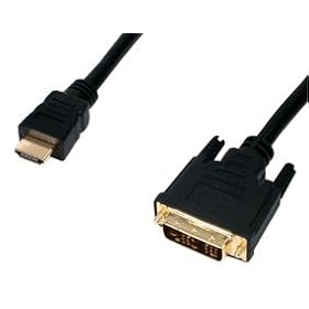 Bulk - CABLE-551G/1.5 - C�ble HDMI-DVI M/M 19p (Plaqu� Or)