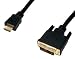 Generique - Cable Hdmi male 19pins vers dvi male (dvi-d) 1,5metres.
