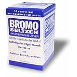 Bromo-Seltzer Foil Packs - 10 Each