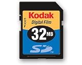 Lexar Media KDFSD32SBS Secure Digital Card, 32MB, Kodak
