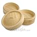 3 Piece Bamboo Steamer 10"