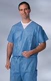 ^Disposable Scrub Wear - Pants, drawstring, large Min.Order is 1 CS ( 30 Each / Case; )