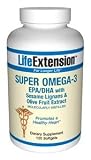 Life Extension Foundation brings you Super Omega-3 EPA/DHA 120 softgels with Sesame Lignans & Olive Fruit Extract (Molecularly Distilled) The Life Extension Foundation has a 27 year history of introducing life saving medical discoveries and funding scientific research.