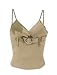 Tri-Color Desert Camouflage Womens Spaghetti Strap Tank Top With Buckle 8067 Size XS