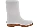 RUGGED SHARK Men's Great White Fishing Boots, Waterproof Deck Boots, Comfortable No-Slip Sole, White, Men's Size 11M