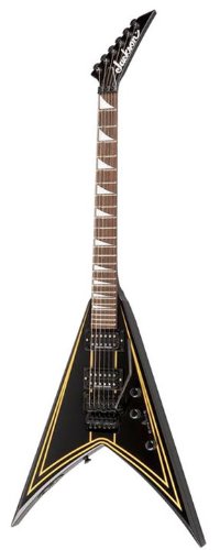Jackson KV5FR King VTM with Floyd Rose® - Black w/ Gold Pinstripes 6-String Electric Guitar w/ Case