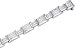 12.00 cts Invisible Set Bracelet - Platinum, 18kt White or Yellow Gold