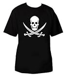 PIRATE T-SHIRT BLACK XL