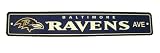 Baltimore Ravens Street Sign Garage Home Office - "Ravens Ave"