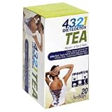 4321 Diet & Detox Tea, 20 tea bags