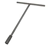 uxcell Tレンチ ローレット ハンドル 12mm 六角 ツール