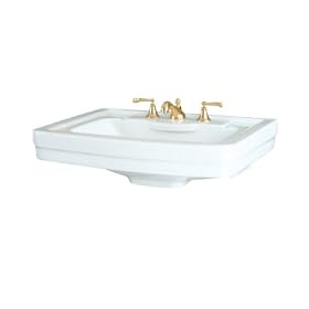 Buy St. Thomas Creations 5124.082.01 Richmond Grande Pedestal Sink Only, White Finish.... by St. Thomas Creations now!