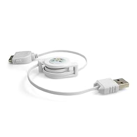 Retractable USB Hotsync Cable for Apple iPod, iPod 3th Generation, iPod 4th Generation,... by eforcity