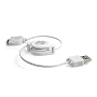 Bargaincell- Apple iPod Retractable USB 2.0 Data Cable