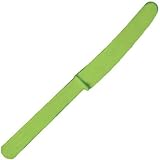 Ultra Kiwi Green Plastic Knives (24 count)