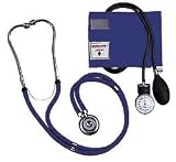 Lumiscope Navy Blood Pressure and Stethoscope Kit