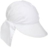 Flap Happy Infant Flap Hat, White
