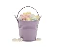 Kate Aspen Tin Favor Pails, Lavender
