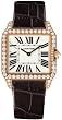 NEW CARTIER SANTOS-DUMONT SMALL SOLID GOLD WATCH WH100351 NEW CARTIER SANTOS-DUMONT SMALL SOLID GOLD WATCH WH100351