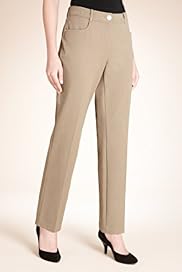 Flat Front Stud Jet Pocket Slim Leg Trousers