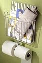 Magazine and Toilet Paper Holder