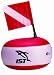IST Inflatable Signal Buoy with Dive Flag
