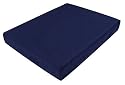 Duro-Med Polyfoam Wheelchair Cushion, Poly/Cotton Cover, Navy, 3" x 16" x 18"