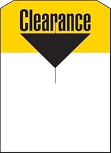 Clearance - Slotted Tags (100pk) - 5