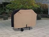 Classic Accessories 78322 Medium Cart BBQ Cover  - Tan and Black