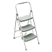 Werner Steel StepRight 3-Step Stool - Green