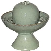 Feng Shui Fountain Ceramic Blue, Green