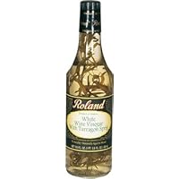 Roland French White Wine Vinegar with Tarragon Sprig - 16.9 oz